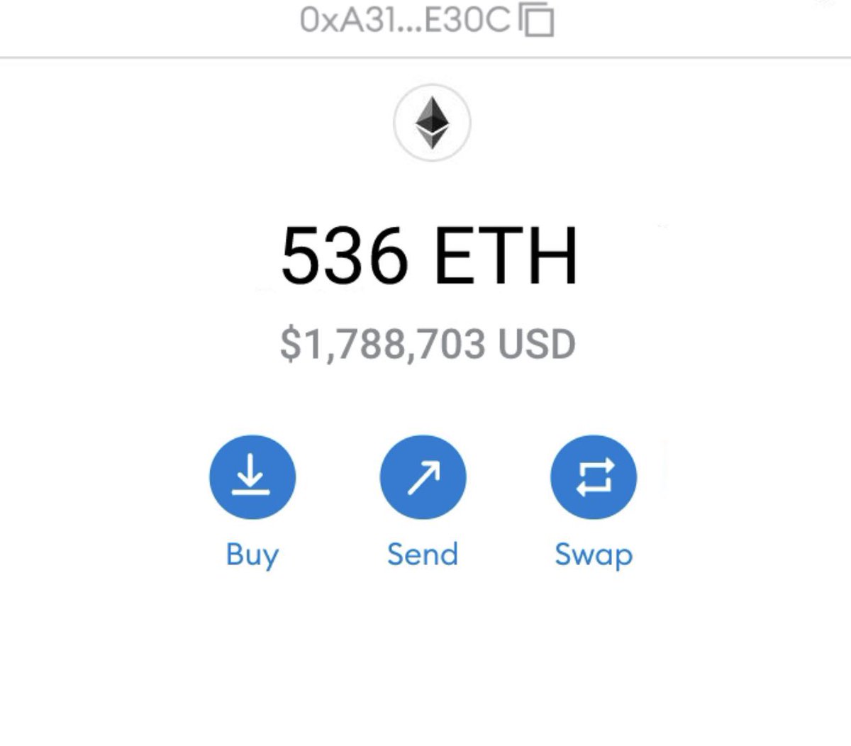 thinkmoreorless's tweet photo. Drop your $ETH wallets and I'll send 1 ETH to a few of you :)

Just RT &amp; Follow me ❤️ https://t.co/Bua8AQpB1d