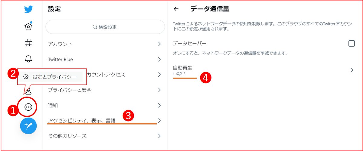 kmc_pr's tweet photo. 【SNSの利用に際して】
今何が起きているのかが見られる一方、ショッキングな映像も増えています。利用に際しては十分にご注意ください。
● twitterの設定から「自動再生」を「しない」に変更する
● 「disturbing image」とあるものはいわゆる「閲覧注意」です
● SNSは休み休み利用する https://t.co/Zna4wk20Qg