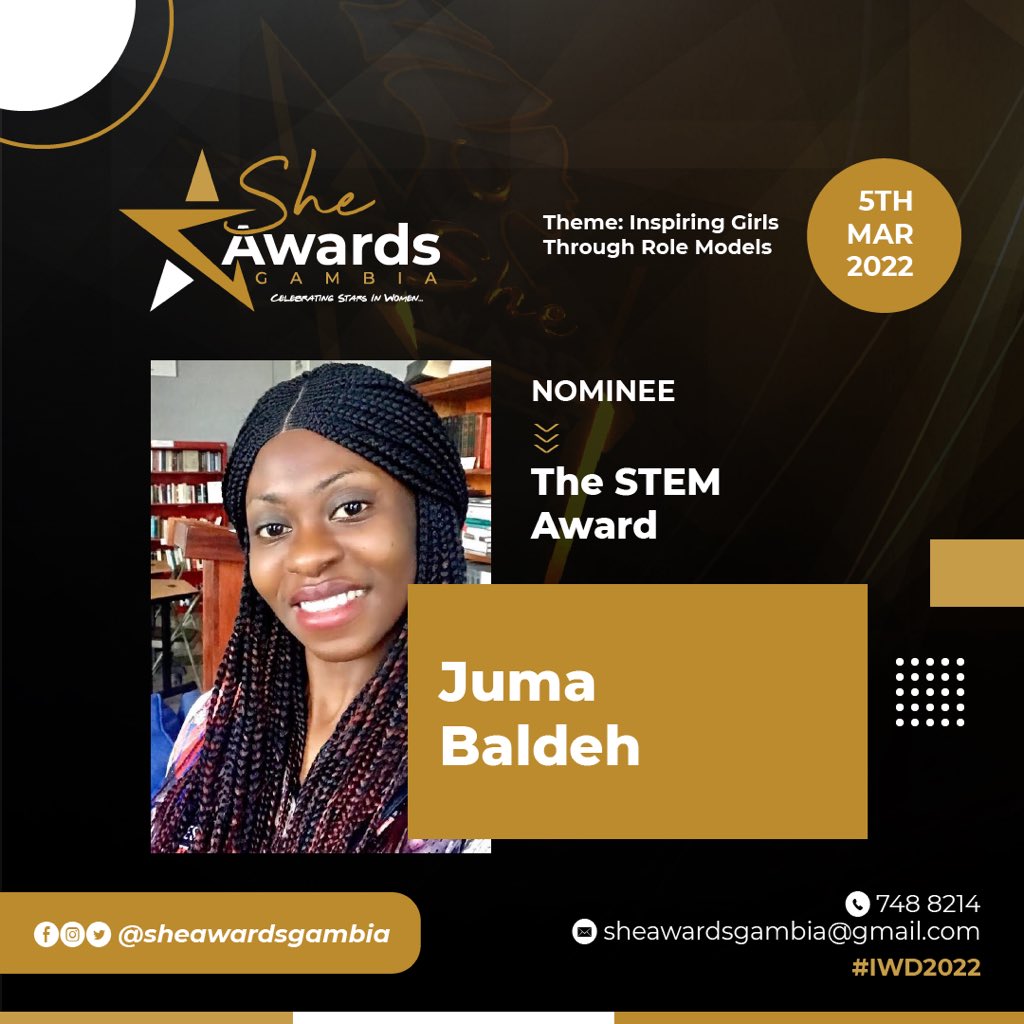 She Awards Gambia tweet media