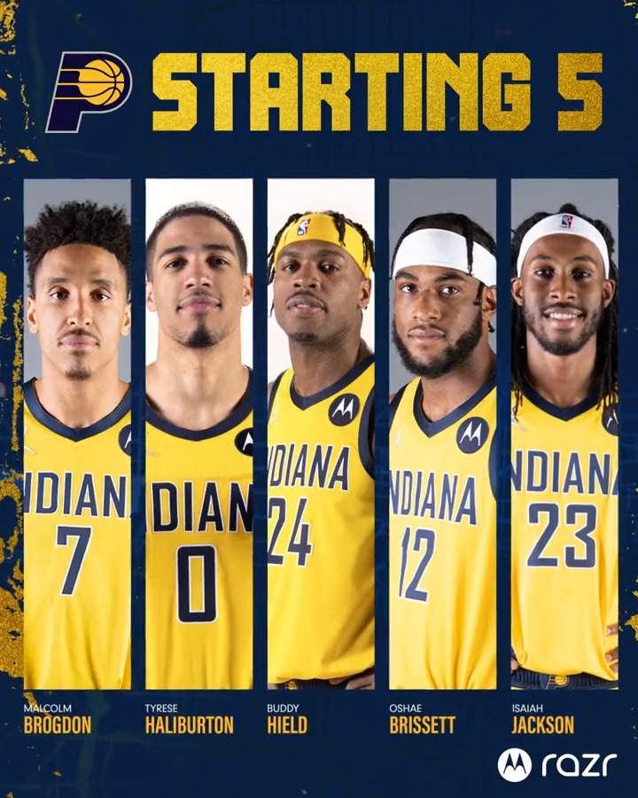 Indiana Pacers on Twitter "tonight's MotorolaUS starting 5⃣ https