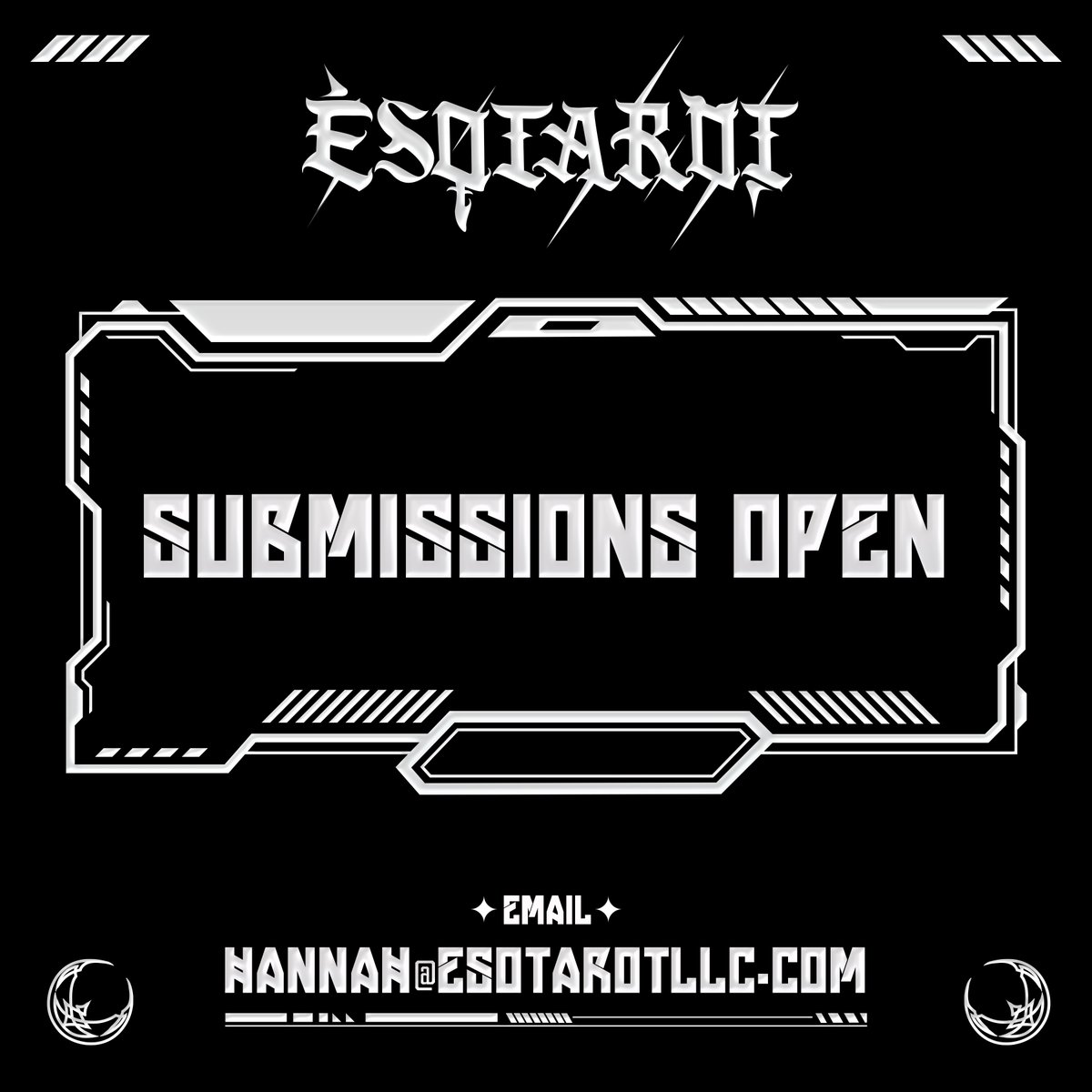 esotarot_llc's tweet photo. Now accepting submissions for feature write-ups on our blog. While we appreciate music of every genre, we are looking for styles that fit our brand.  Please only send tracks/albums that are scheduled for release, and only private downloadable links will be accepted. https://t.co/2FvJElYPCf