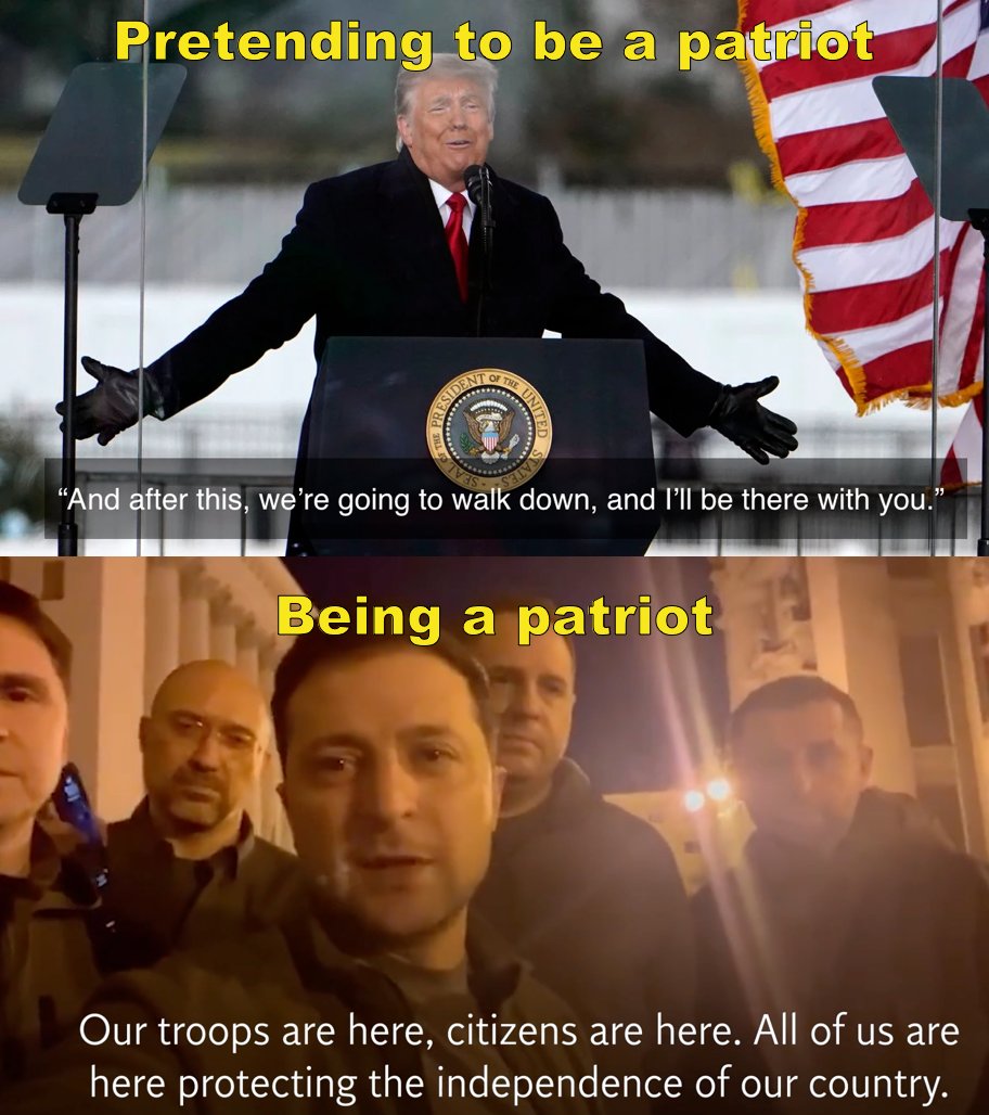 Zelensky is a true patriot #memes redd.it/t1g761