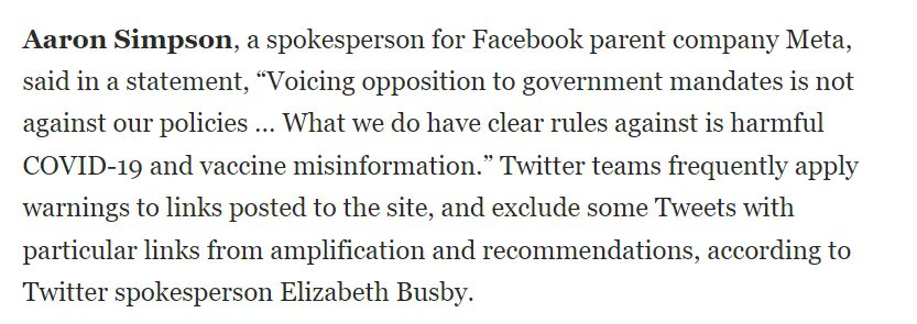 Dani Lever (@dani_lever) on Twitter photo .<a href="/washingtonpost/">The Washington Post</a> why did you strategically edit our two-sentence statement to remove the rationale for our policy? Here is what we sent...and what you used. .<a href="/washingtonpost/">The Washington Post</a> why did you strategically edit our two-sentence statement to remove the rationale for our policy? Here is what we sent...and what you used.