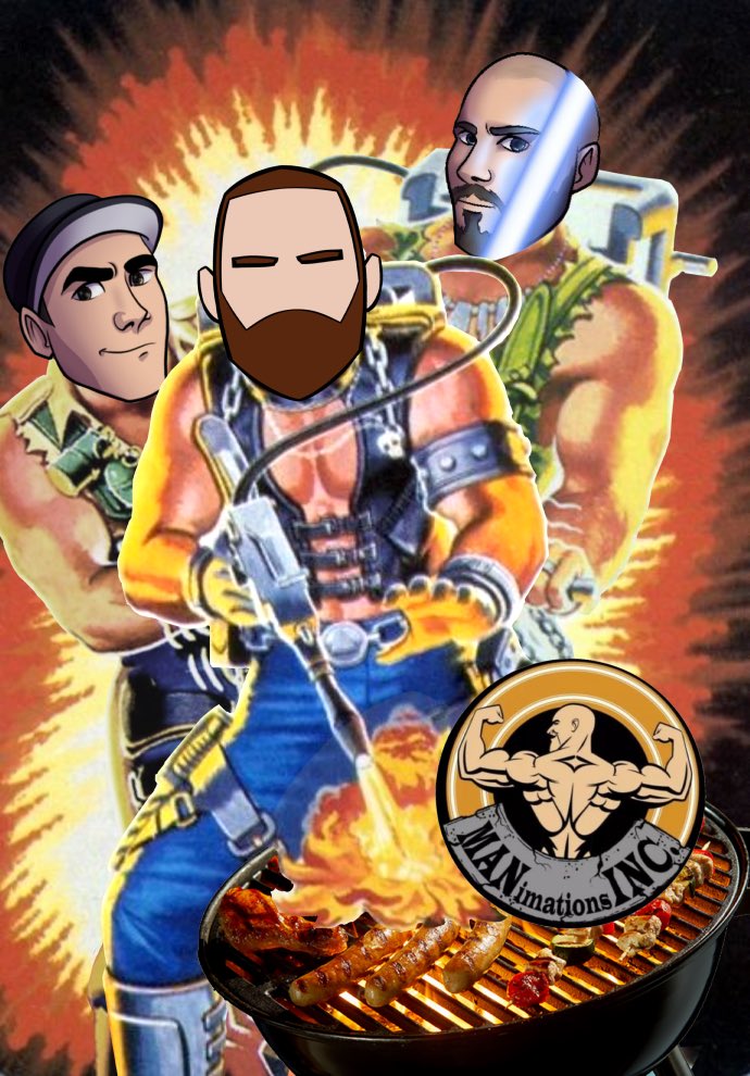 JeremyFine427's tweet photo. Firing up the @MANimationsINC grill and @PhaserFace and @MacArthurLloyd are bring the gas! Stay tooned! https://t.co/50bxzgUTzy