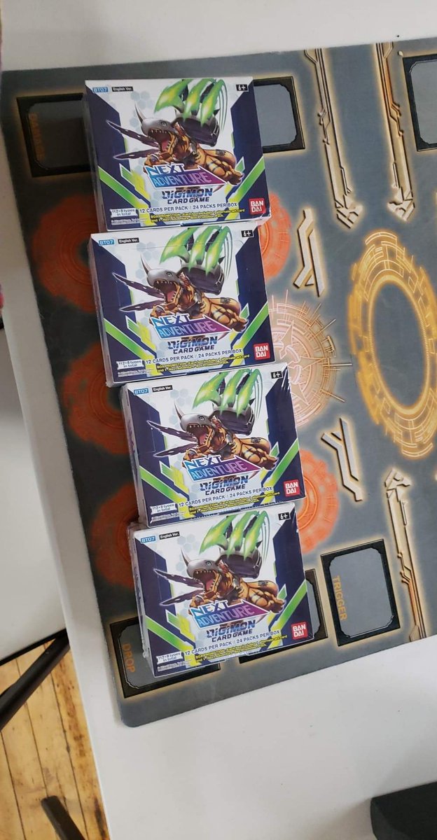 HerbertMennis's tweet photo. Wish me luck in my pulls
#Digimon #digimontcg #DigimonAdventure #nextadventure #bt07 https://t.co/Z3Xrxw6hHs