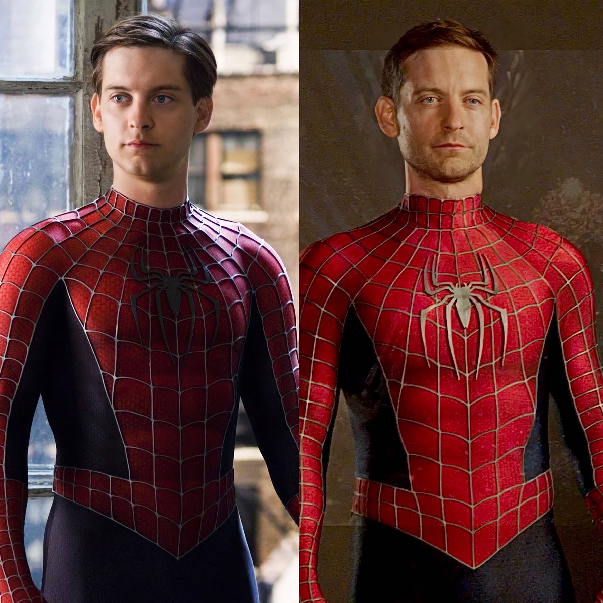 RT @heroichollywood: Tobey has been Spider-Man for 20 years. https://t.co/ak07oGuk2w