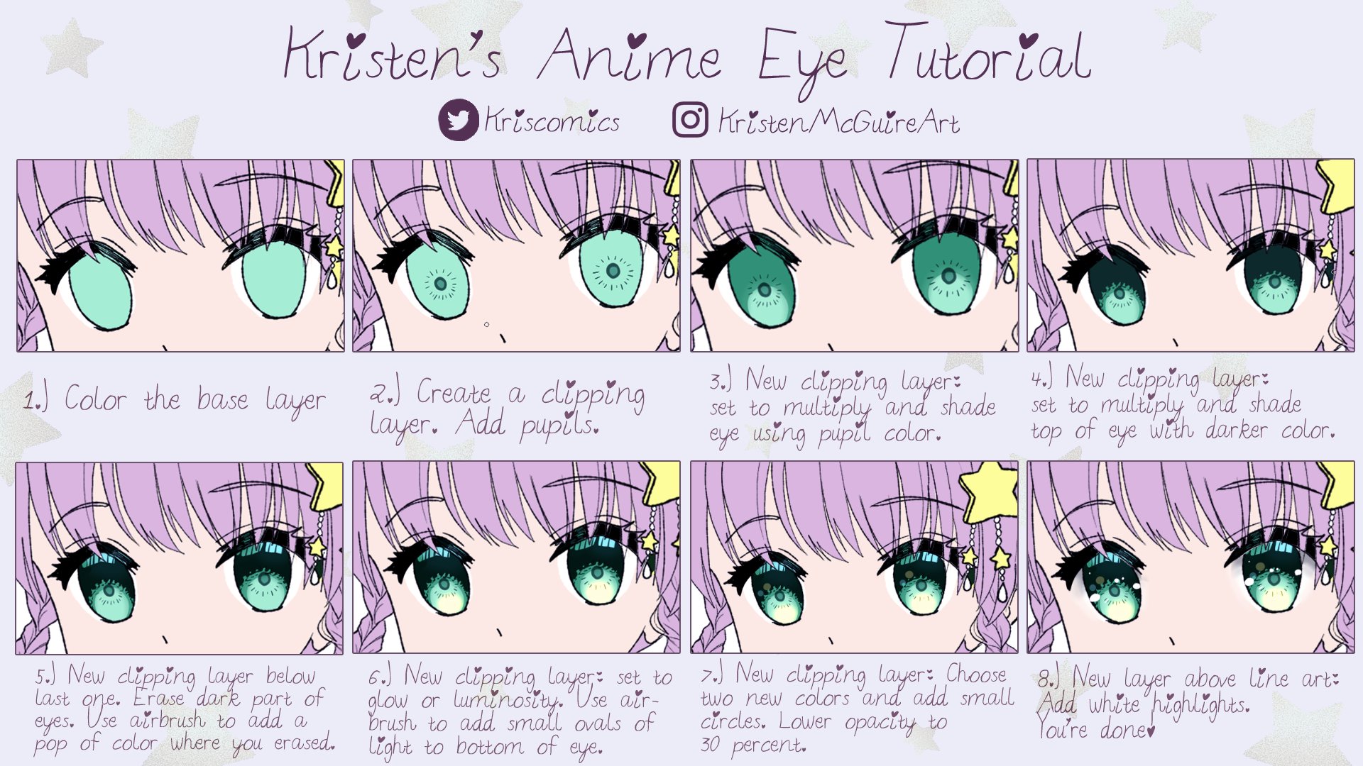 Anime eyes Hope it helps