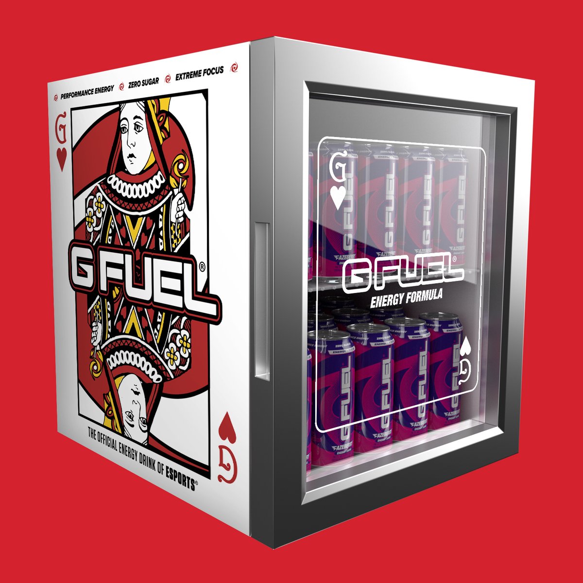 GFuelEnergy's tweet photo. 🗣️ CONGRATS TO THIS GOOD BOY -  "adventurewithmurphy_" via Instagram - for being the WEEK 4 WINNER of our #FanFUELED GIVEAWAY! Murphy and his owner have won a custom #GFUEL Mini Fridge + a bunch of Cans to stock it with! 🐶🥰⚡️ https://t.co/w1XqX3d2bm