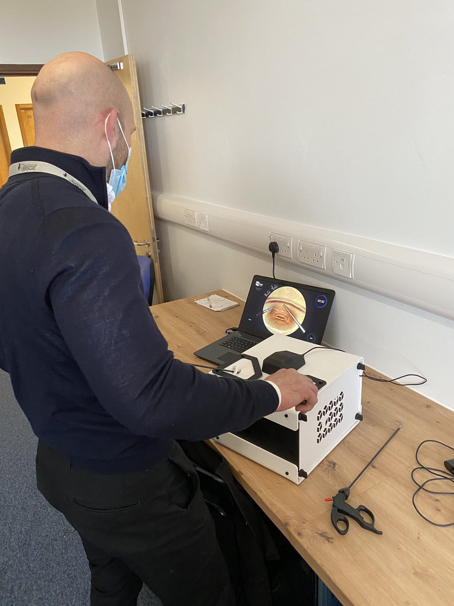 RD&E Simulation (@rde_sim) on Twitter photo A quick peek at our new task training roomβ¦ aimed at helping our surgical colleagues improve, challenge & maintain their laparoscopic skills. A haptic high fidelity laparoscopic trainer awaits as well as highly portable box trainers and much more! π <a href="/Mcfark/">Frank McDermott</a> & Miss Lisa knight A quick peek at our new task training roomβ¦ aimed at helping our surgical colleagues improve, challenge & maintain their laparoscopic skills. A haptic high fidelity laparoscopic trainer awaits as well as highly portable box trainers and much more! π <a href="/Mcfark/">Frank McDermott</a> & Miss Lisa knight