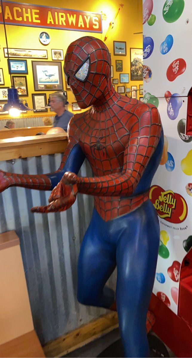 RT @BenShaDank: Found this Raimi Spider-Man at a restaurant in my town. Pretty cool! https://t.co/lDMXAHZytT