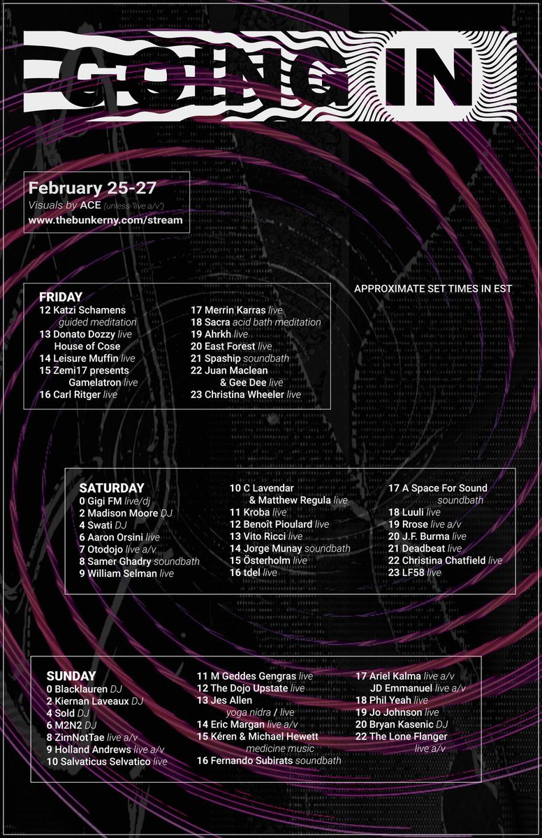 Being snowed in, Elden Ring dropping &amp; <a href="/goingin_healing/">Going In</a> festival have created the perfect storm of chill weekends.