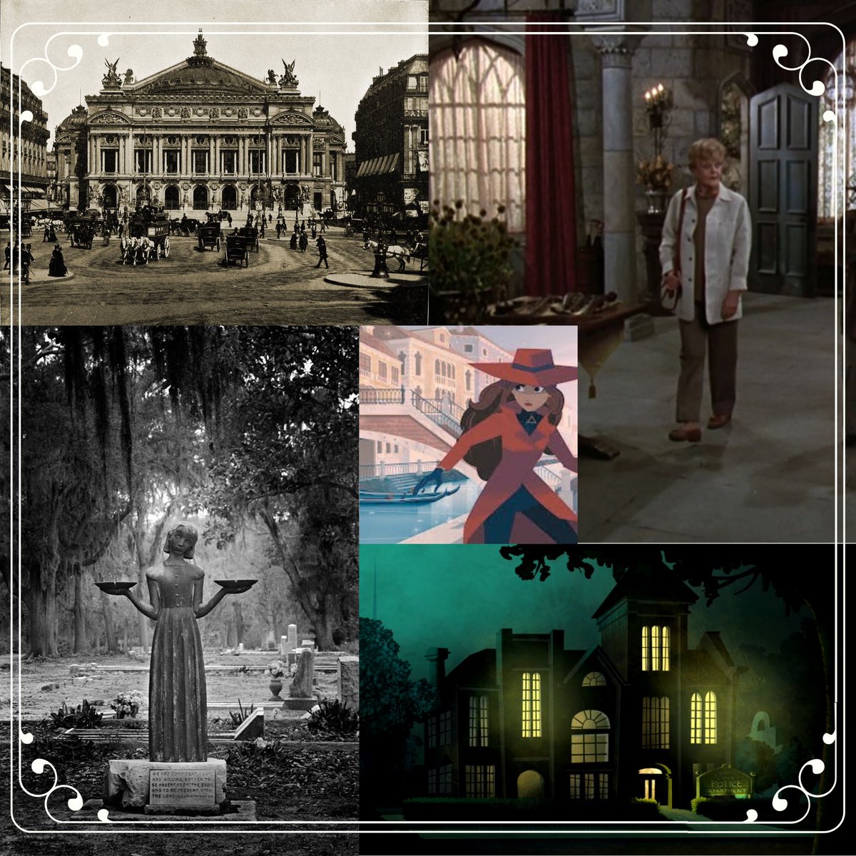 popsatx's tweet photo. - Murder She Wrote
- Midnight in the Garden of Good and Evil
- Scooby Doo
- Phantom of the Opera
- Carmen Sandiego
Some of our favorite mystery series feature historic places galore. What's your favorite setting for a good mystery? #PoPProm #MysteryProm https://t.co/ATAkTy6yr6