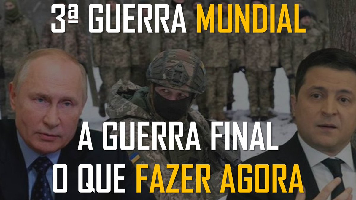 danielkwintner's tweet photo. 3ª Guerra Mundial - AULA AMANHÃ às 09h https://t.co/R0KcAGSNuj