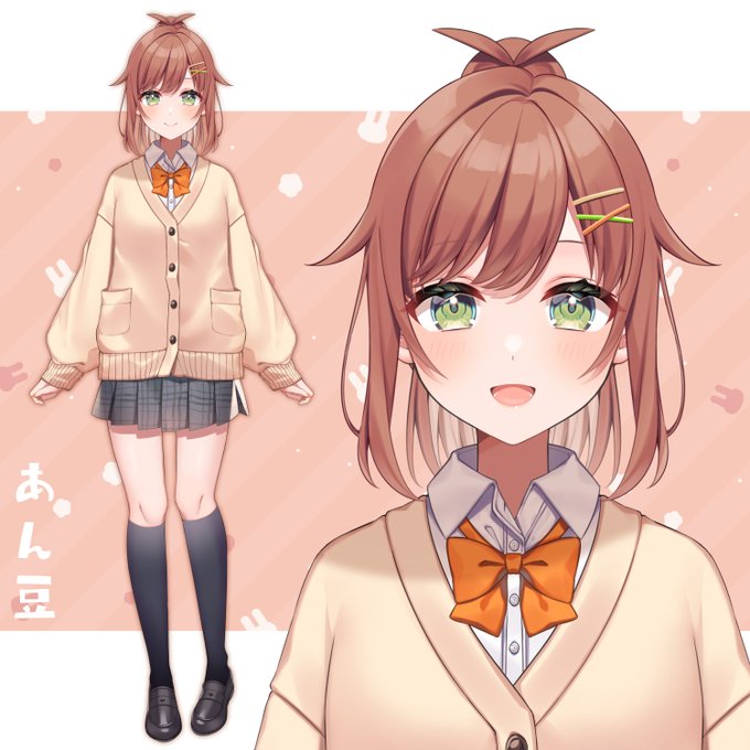 お昼にと思ってたけど睡魔に勝てそうにないのでもう公開しちゃう!

3月からこのV体で動き回る予定なのでよろしくお願いします～～!わ～～!🐰 