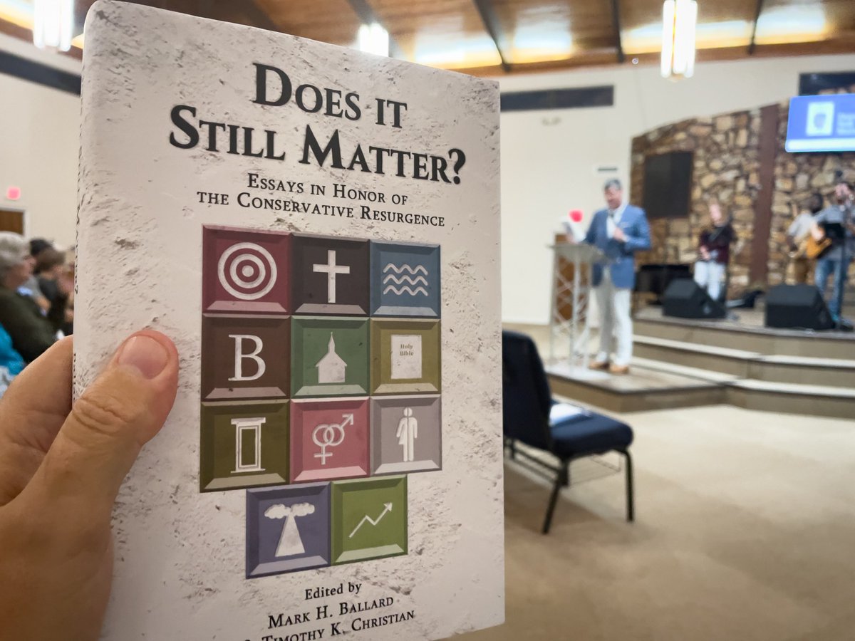 fellowshipswfl's tweet photo. Everyone who registered for the #gcweekend received this collection of essays on the #conservativeresurgence @BaptistNetwork @PiggTimothy https://t.co/DES4s8kS7k