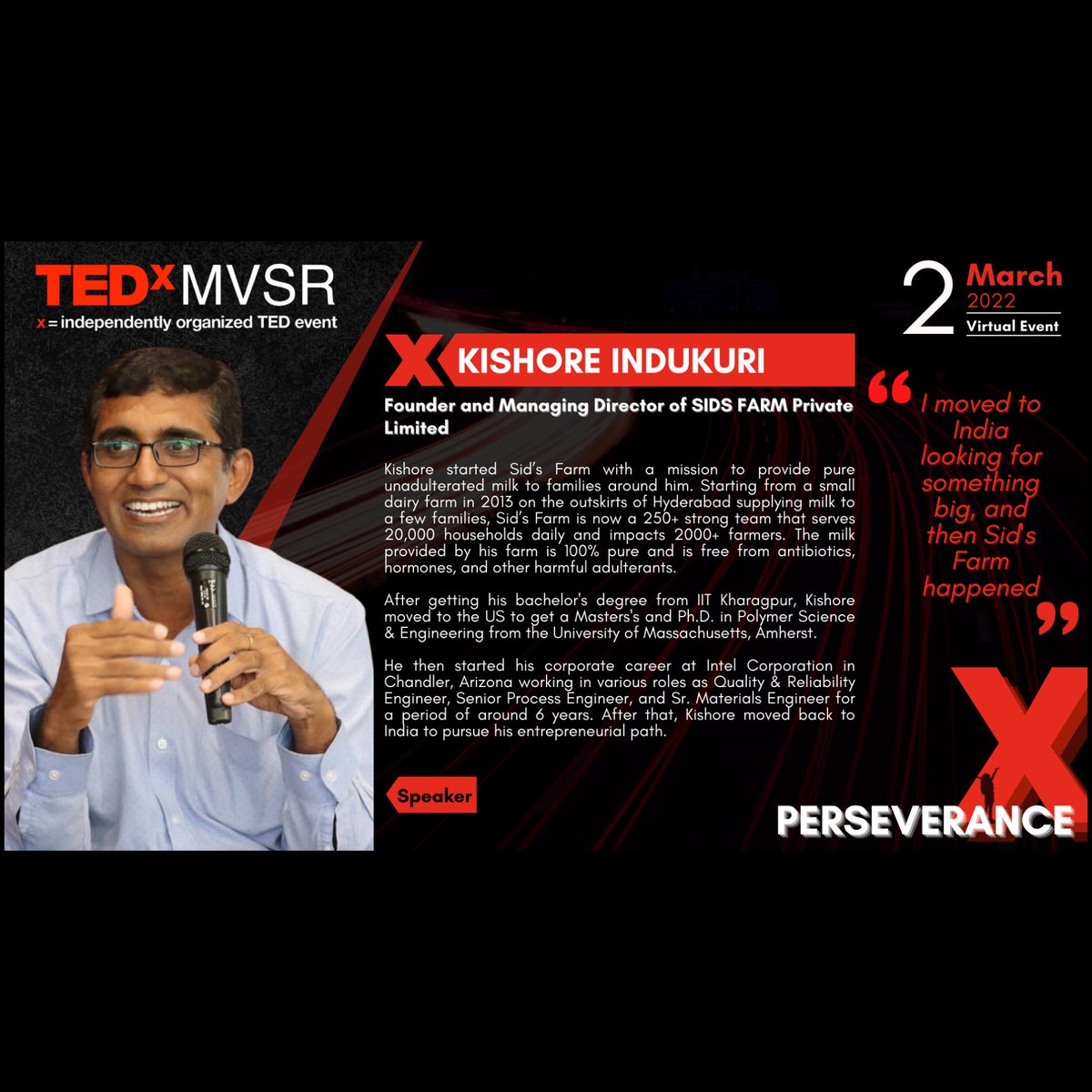 tedxmvsr's tweet photo. #Speaker #Announcement # TEDxMVSR #2022 https://t.co/1oPxto1OEz
