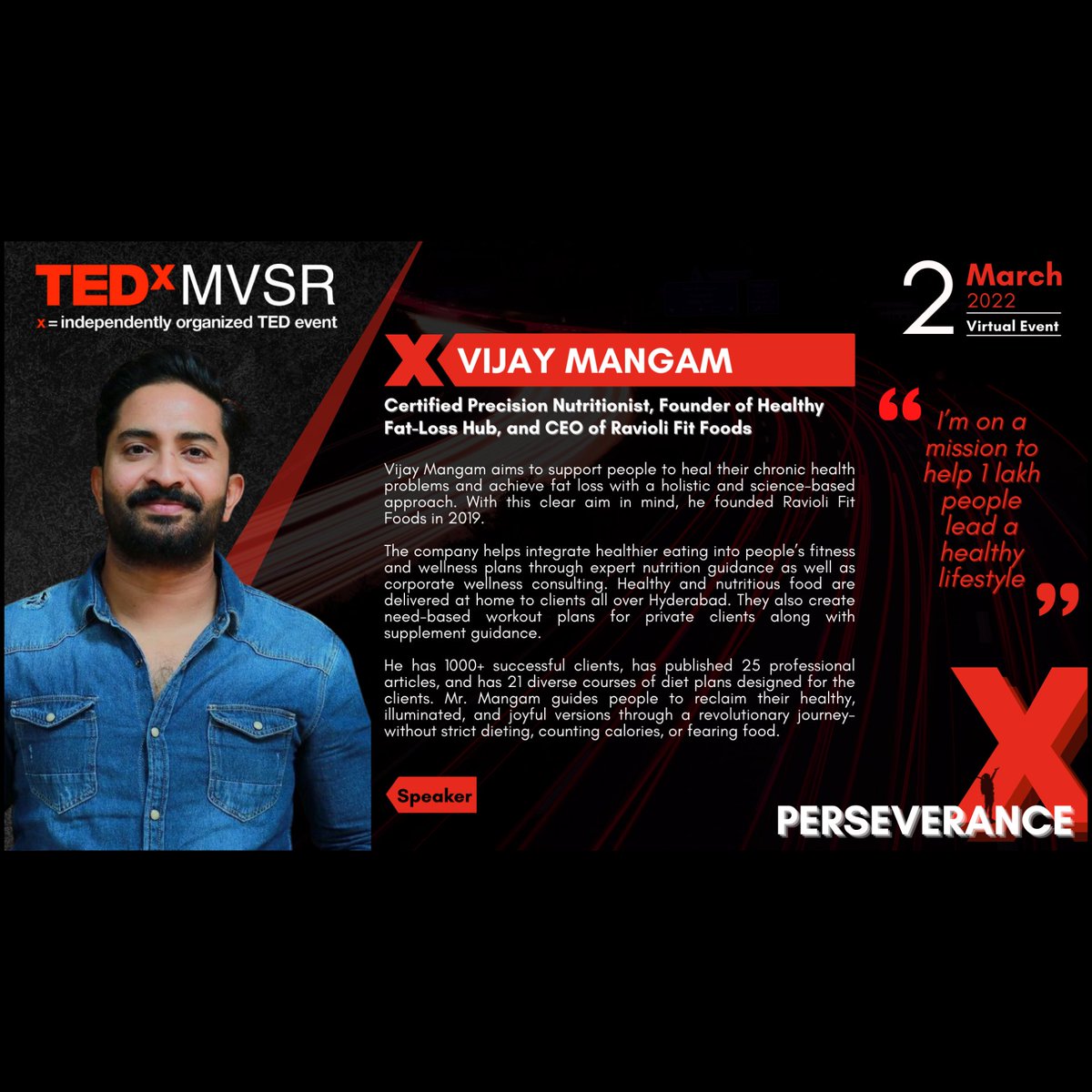 tedxmvsr's tweet photo. #Speaker #Announcement # TEDxMVSR #2022 https://t.co/LuIadHy7e4