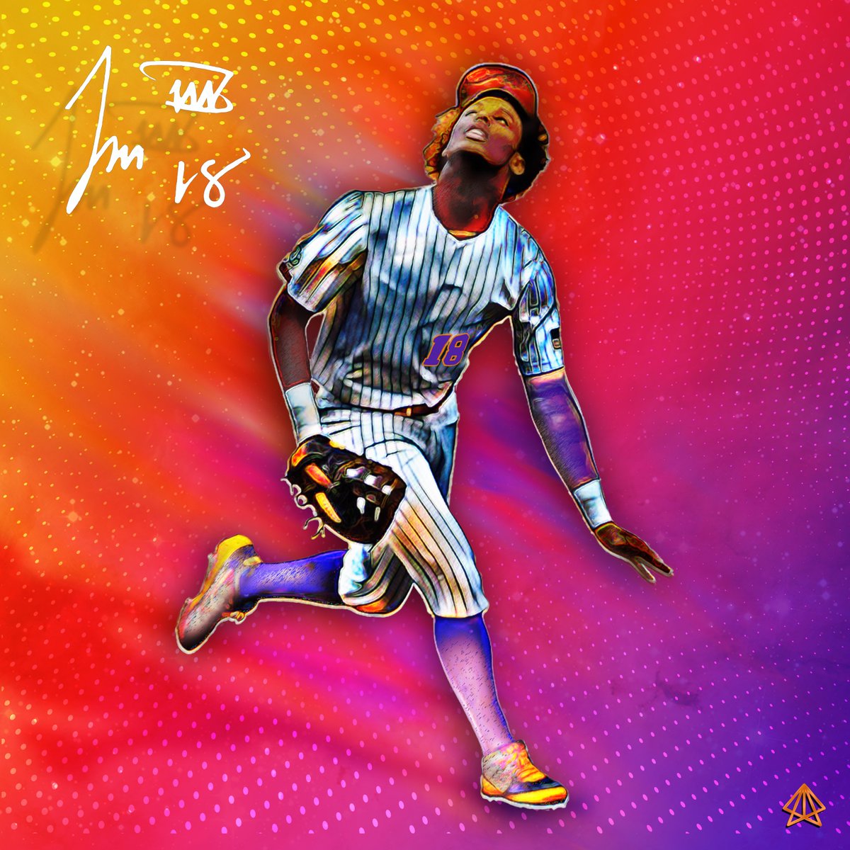 fanpagedotcom's tweet image. What's your favorite #NFT from @tre_morgan10's first series? #nftdrop #NFTs #nftart #digitalart #nftcommunity #LSU #LSUBaseball #NIL