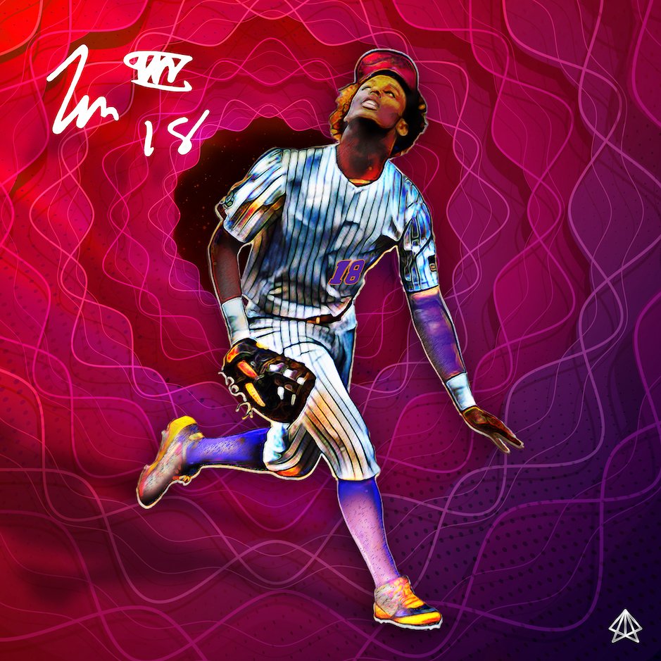 fanpagedotcom's tweet image. What's your favorite #NFT from @tre_morgan10's first series? #nftdrop #NFTs #nftart #digitalart #nftcommunity #LSU #LSUBaseball #NIL