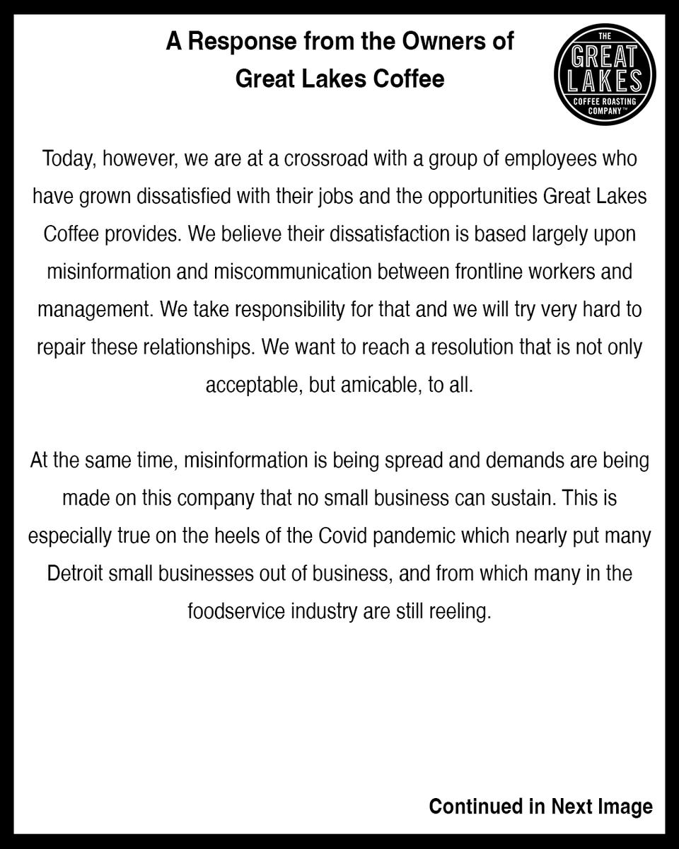Great Lakes Coffee tweet media