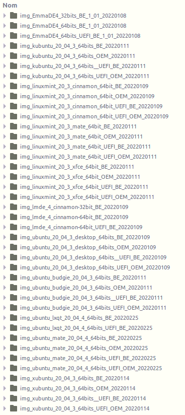 Bien entendu, hormis les #clones @Emmabuntus et Debian-Facile appelé clones officiels pour la clé #USB de #réemploi, voici la liste complète des clones appelés non-officiels 👍 Deux nouveaux dans cette liste 😯 Ubuntu Mate et Ubuntu Lxqt 🤙 ➡️ 1drv.ms/u/s!AsA2BCHky4…