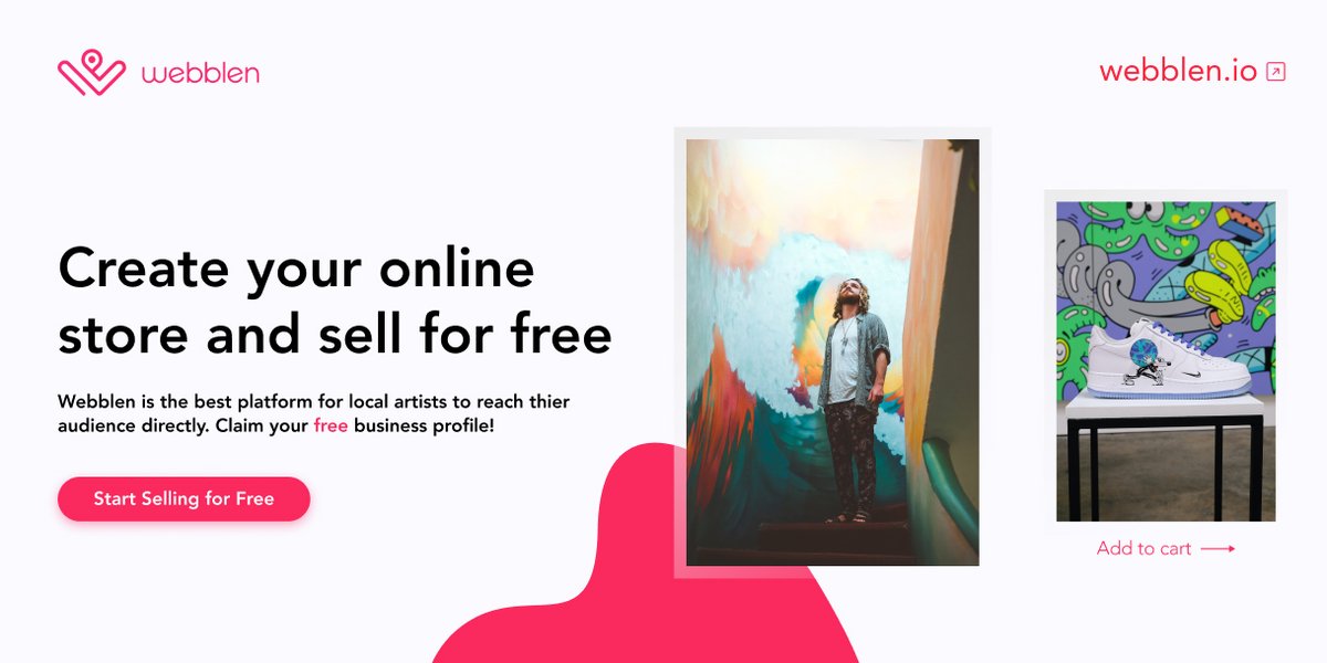WebblenFargo's tweet photo. If you're ready to take your small business to the next level, you'll want to read this.
Webblen is the easiest way to create an online store to directly reach your local audience. Create your own #CarbonNegative online store and tag a #creator who needs to hear this https://t.co/0pbUvX2Zp1