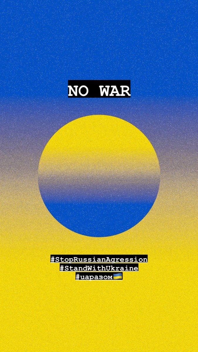 Нет войне.
No War.
戦争反対．

#StopRussianAgression
#StandWithUkraine
#UAРазом