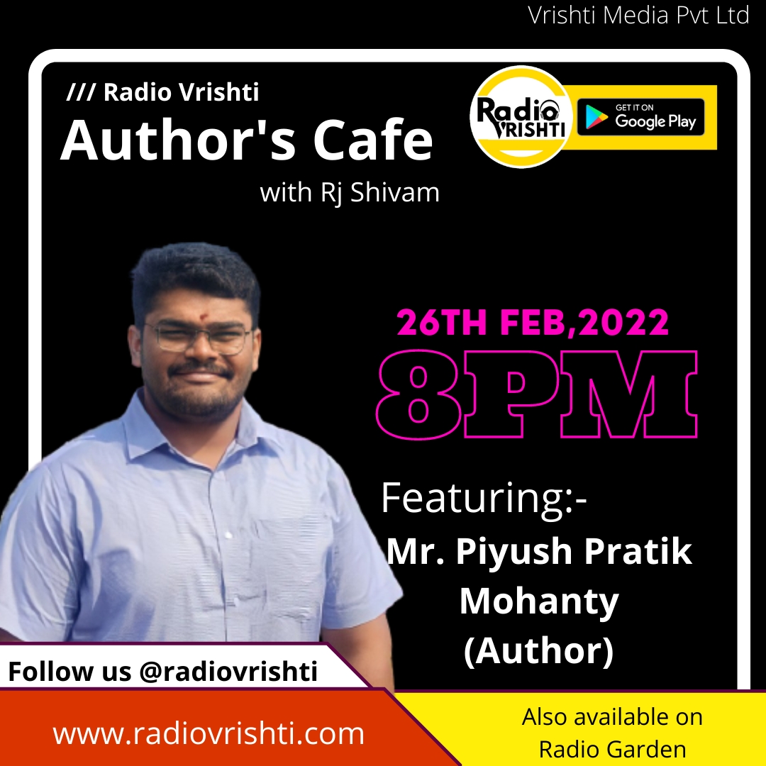 RadioVrishti's tweet photo. Meet Mr. Piyush Pratik Mohanty with Rj Shivam on 26th February,2022 at 08:00 PM

To listen, download Radio Vrishti / Radio Vrishti Kahalgaon from Google Play Store or visit our web player https://t.co/WWsGt2RHjg https://t.co/0fHwgKzH4w