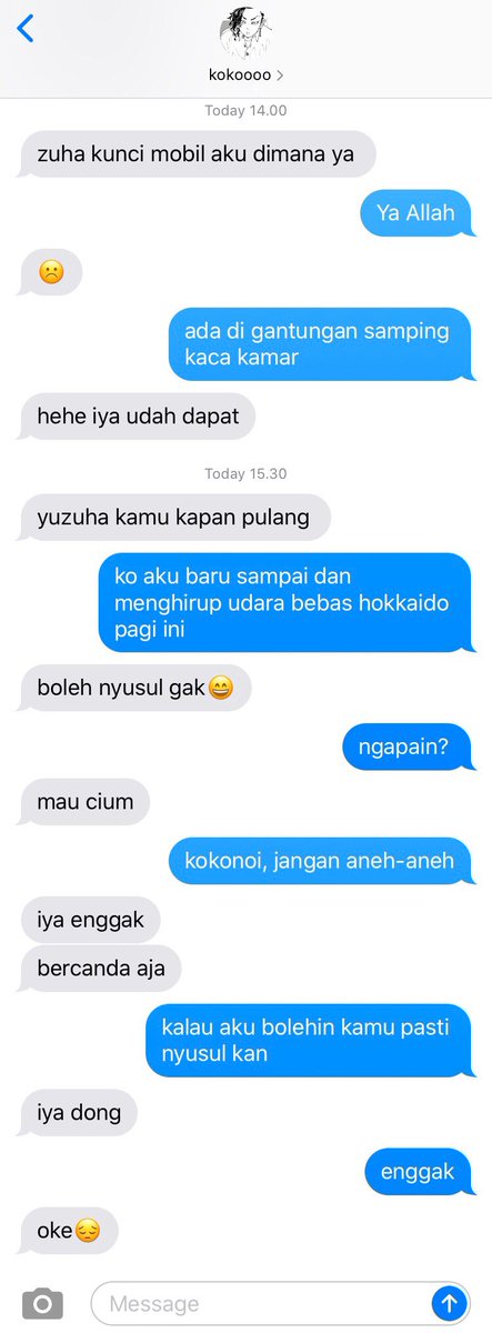 sxanemi's tweet photo. kokozuha one tweet au 

konsekuensi ditinggal kerja jauh https://t.co/bQiDKh0ZG2
