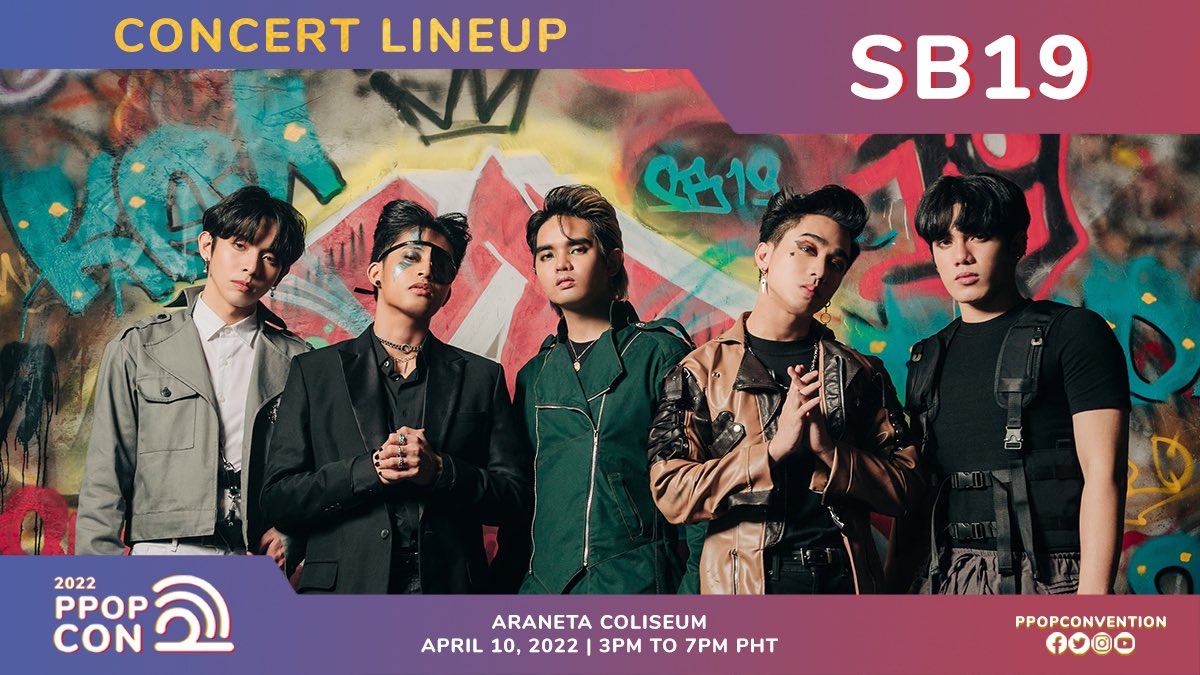evosoundph's tweet photo. 📣 It’s official! This line up is making us crazy excited for April 10, 2022!!

@PPOPCONVENTION made a powerhouse line up of the most promising PPOP acts in the PH, @SB19Official @PressHitPlay @1stoneOfficial @BINI_ph 

#PHPonPPOPCON #PPOPCONatTHEBIGDOME #Press_Hit_Play https://t.co/4VjP9Kqfxb