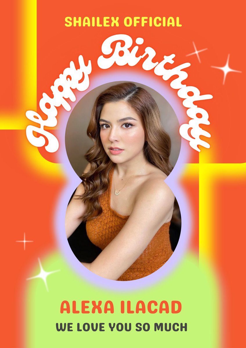 ShaiLexOfficial's tweet photo. Happy Birthday @alexailacad 🥳

We will continue to manifest more blessings for you. Always keep the happiness and healthy life within you. 🥰

#ShaiLex https://t.co/gNHEph8o6U