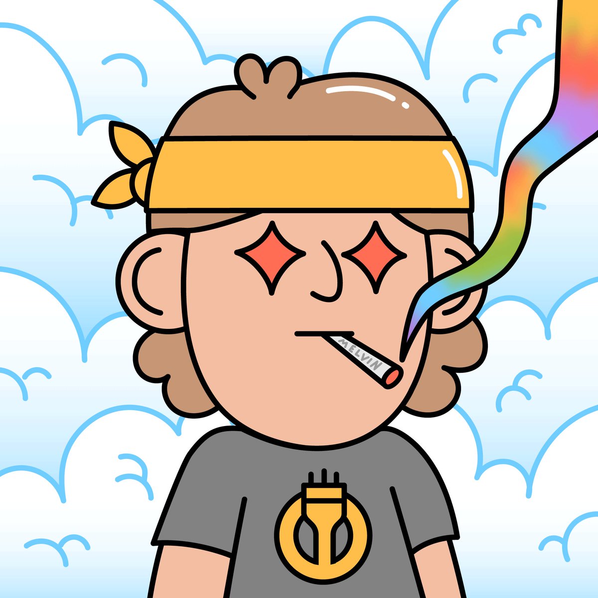 KosherPlug's tweet photo. OMG @TaylorMight_ the artist behind @DippiesNFT made me this, WOW 🔥 https://t.co/3S2zc3vt4R