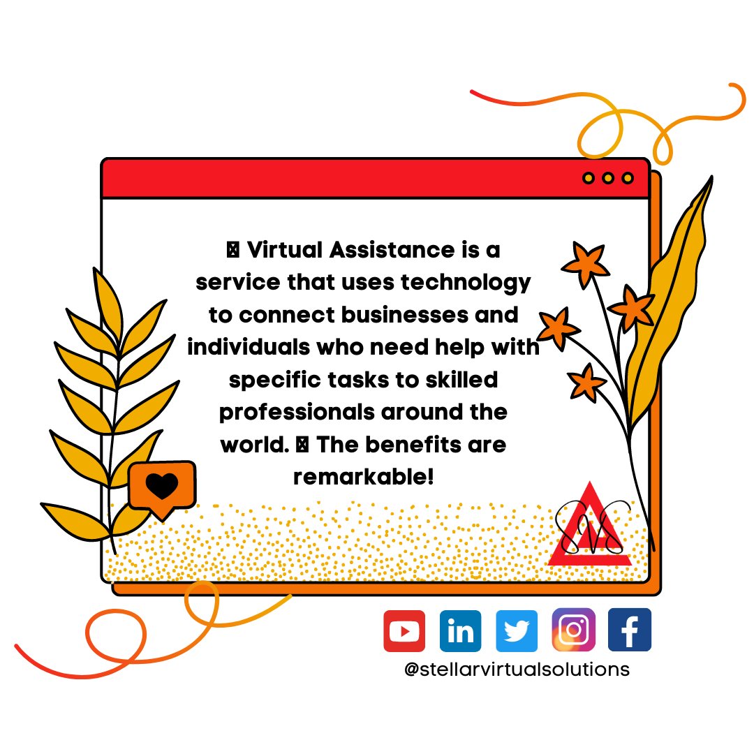 va_jellaine's tweet image. 💡 Did you know? 🗂 

Some of the most successful people in business use virtual assistant services to maintain their productivity levels.

#virtualassistantservices #virtualassistantforhire #creativevirtualassistant #filipinovirtualassistant #businessgrowth #optimiza #marketing