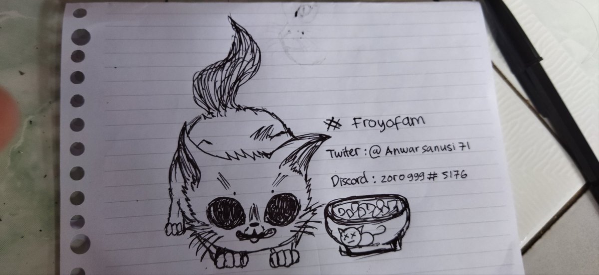 Anwarsanusi71's tweet photo. @froyoverse #froyofam 
Meoww meowww project 😁 https://t.co/nGOKIrlEYm
