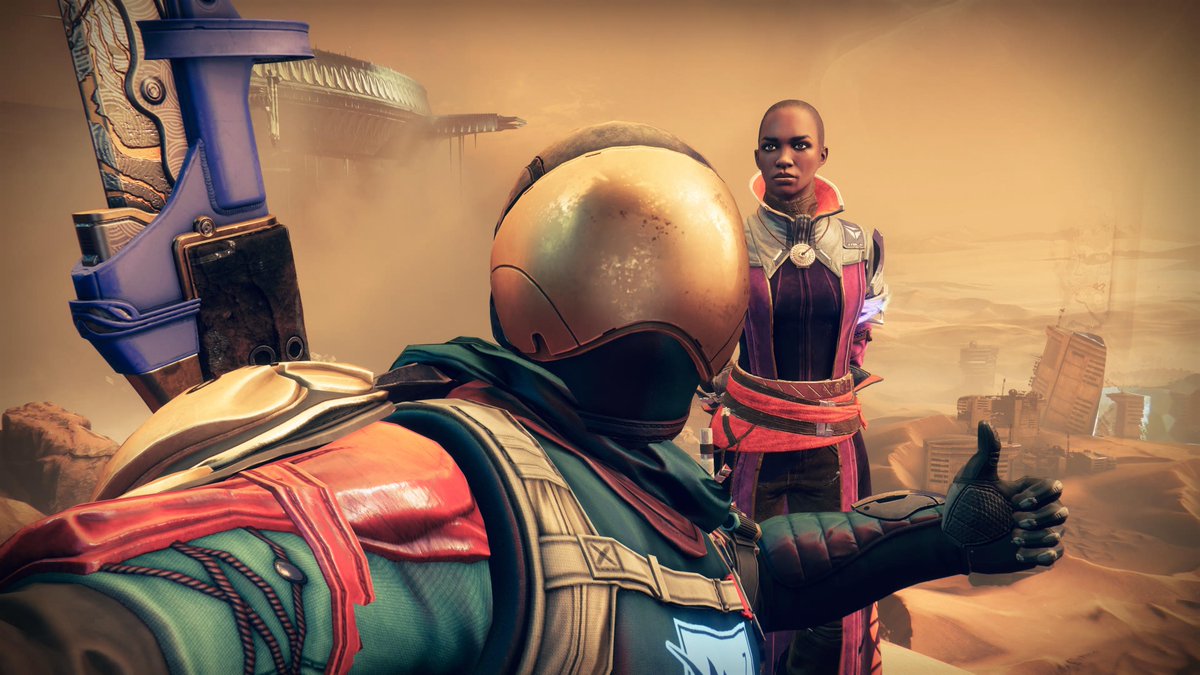 DocOhm's tweet photo. I'm with Ikora.  #WitchQueen #PS5Share, #Destiny2 https://t.co/hIt2KnLWsN