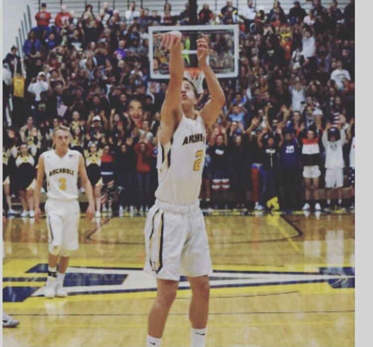 BryceDwilliams's tweet photo. The ball had to stop bouncing at some point. Thank you @bigyellowbud @TrineThunderMBB and all the other coaches and teammates #ThankYouBasketball https://t.co/TYiCpnB8SP