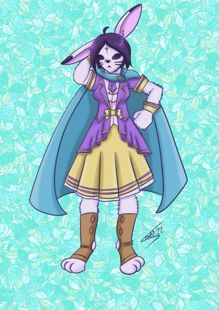 sawaanojutsu's tweet photo. Starting a new #dnd adventure with my new #OC Lavandula, a #Haregon #Warlock with a Arch Fairy as a patron. #witchlightCarnival https://t.co/CrXWjkV7Zf