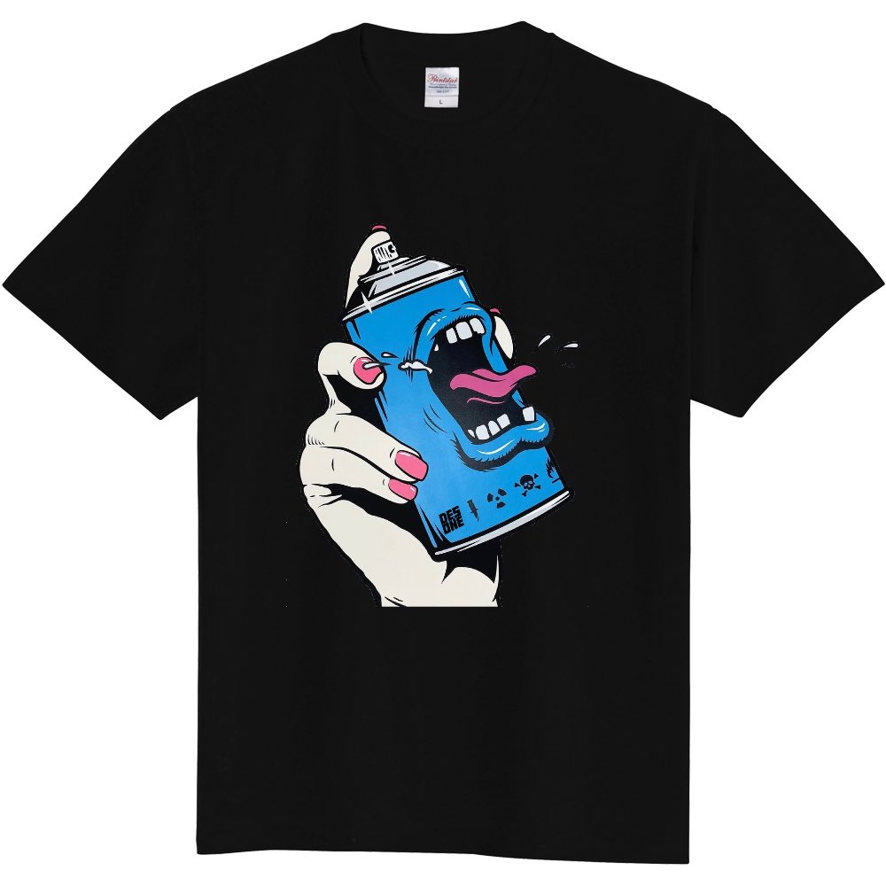 スクリーミングハンド　スマーフ　パロディーTシャツ　Lサイズ