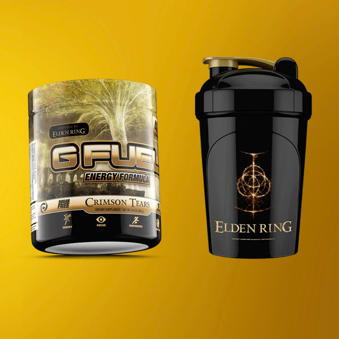 GFuelEnergy's tweet photo. 𝐂𝐔𝐑𝐑𝐄𝐍𝐓 𝐌𝐎𝐎𝐃. #ELDENRING https://t.co/tEF7qLnRLk