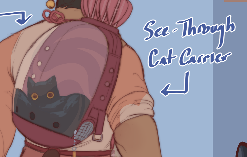 Hanzo Cat Little redesign of my Cat Cafe Barista (Catboy) Hanzo Skin