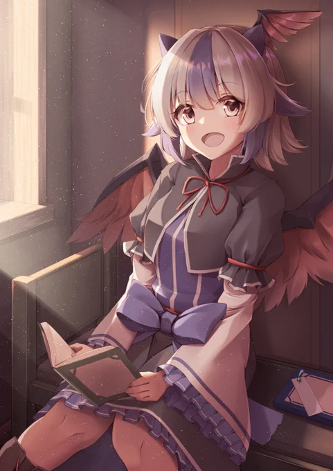 #東方project
キャラクター全員描く
～名無しの本読み妖怪 (朱鷺子)～ 