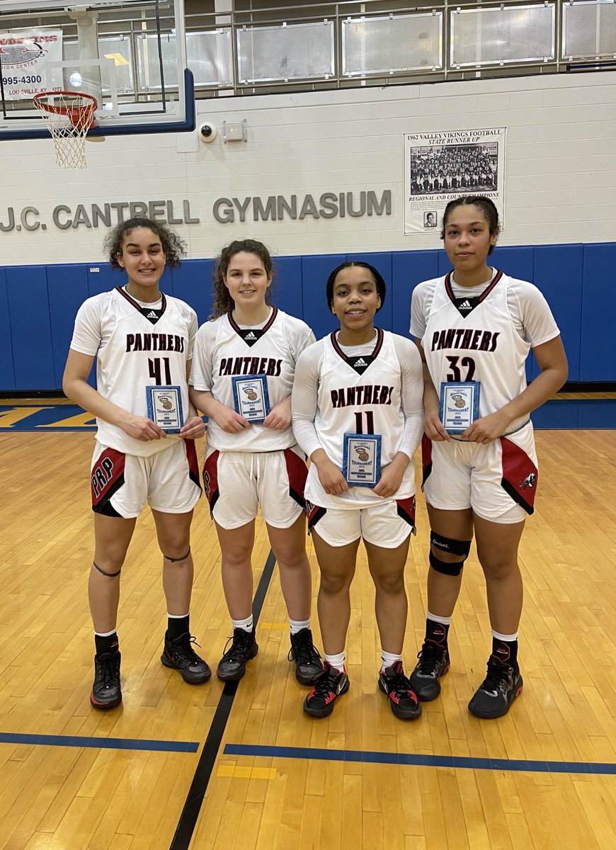 c_finley1133's tweet photo. District champs!!! So proud of these ladies and their work tonight. Congrats to @bre32jones @jeannae_bolin41 @alyssafox_24 and chandler Duncan on making all tournament team. love you all 🤍‼️#weareprp https://t.co/MWx30My2ls
