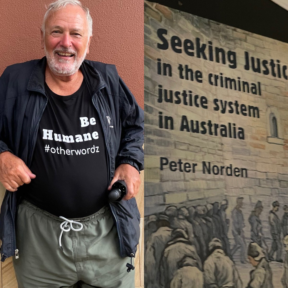 consult_a_crim's tweet photo. Who did you have breakfast with?

I was lucky enough to eat with one of the @walkleys judges, Author, reformed prison Chaplin and good bloke @melbournepeter do yourself a favour and read his book. I was lucky enough to hear some stories first hand and received a copy myself. https://t.co/Qux8UnqJZq