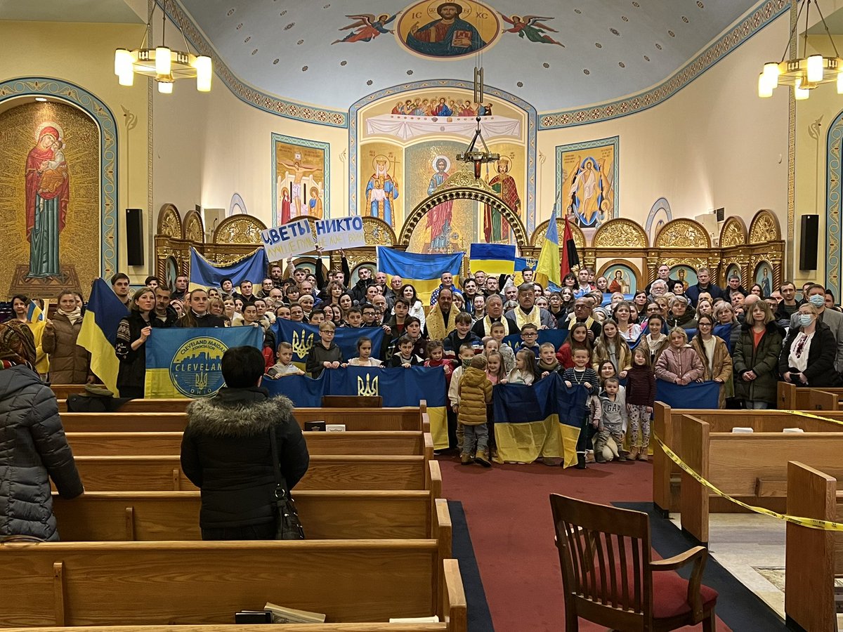 Kevin C Kussmaul (@kevinckussmaul) on Twitter photo Tonight I attended a prayer service for Ukraine at St Andrew Ukrainian Catholic Church. Please continue to keep Ukraine in your prayers. 🇺🇦 #ukraine #standwithukraine Tonight I attended a prayer service for Ukraine at St Andrew Ukrainian Catholic Church. Please continue to keep Ukraine in your prayers. 🇺🇦 #ukraine #standwithukraine