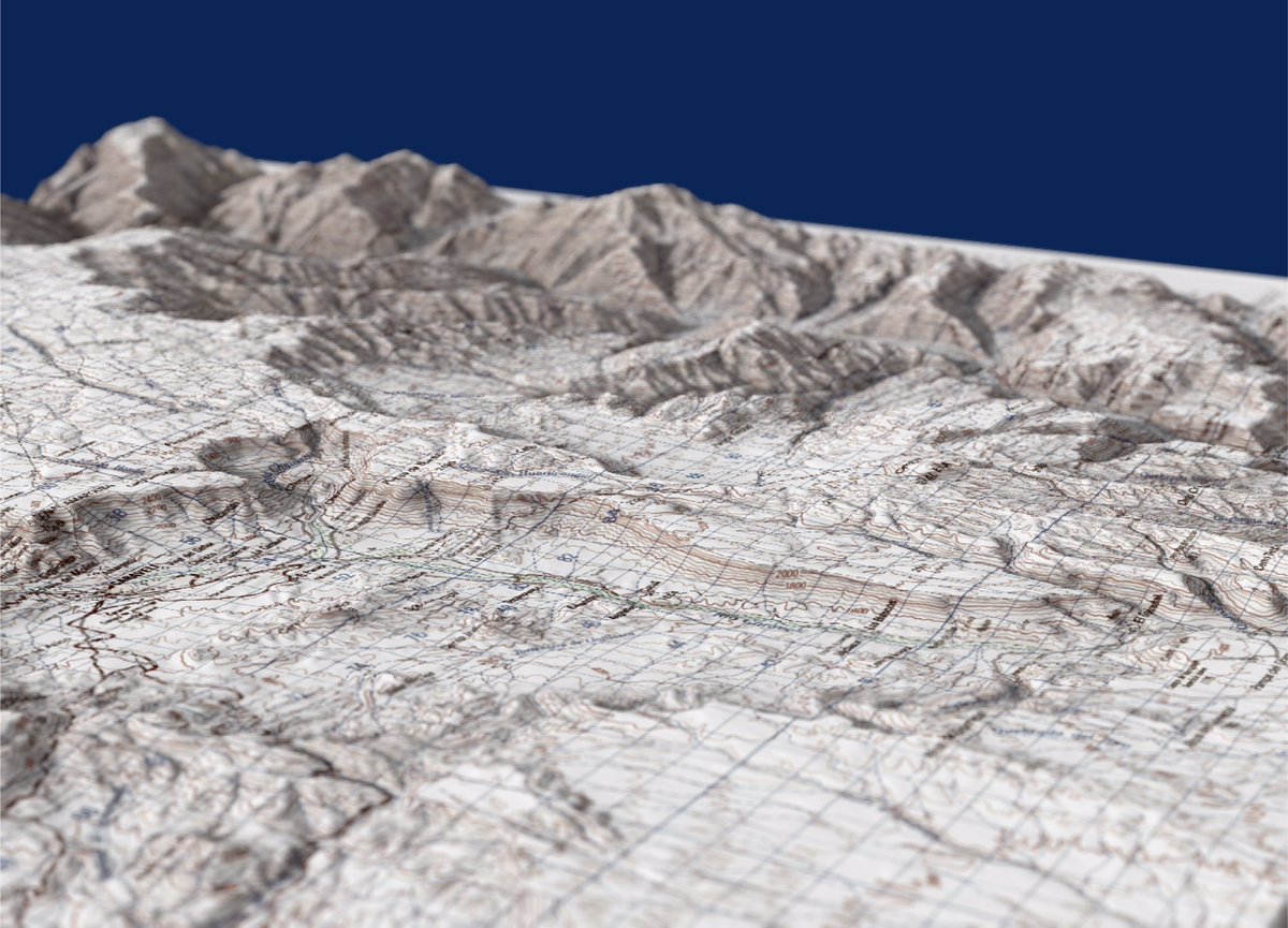 CSVerdel's tweet image. Topographic map from Peru @ut_pcl #rayshader #QGIS #SRTM