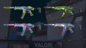 lukelfisch's tweet photo. ☄️New AKT 2 EP 4 Battle Pass Skins⚡️
These Skins Look interesting something new but we will see ingame how they are

Credits:@ValorLeaks 

#VALORANT #battlepass #skins #news https://t.co/rAoYytZRTc