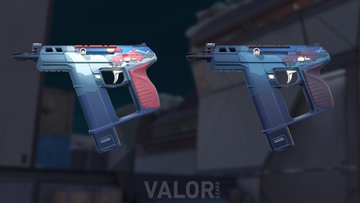 lukelfisch's tweet photo. ☄️New AKT 2 EP 4 Battle Pass Skins⚡️
Real Funny and cute Skins (they are animated)

Credits:@ValorLeaks 

#VALORANT #news https://t.co/FHMuHRWfWN
