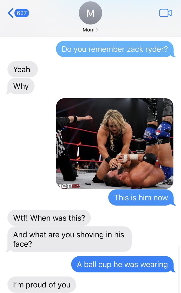 Mom approved, <a href="/TheMattCardona/">Matt Cardona</a>.