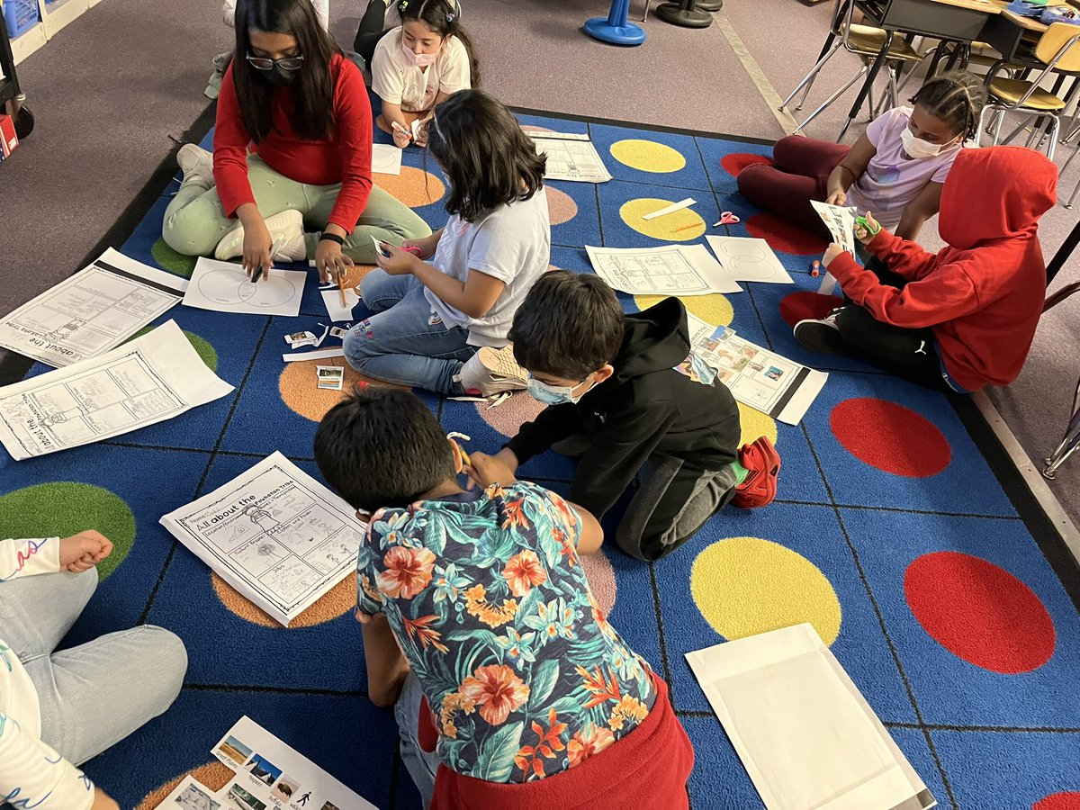 MsHenson6's tweet photo. The way we live depends on our environment! Today Ss used what we learned about the Lakota and Powhatan tribes to complete a Venn Digram! https://t.co/o3dc5sGL66