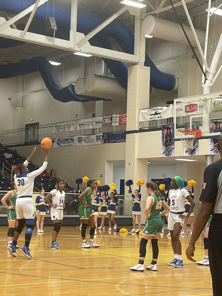 Brunswick High Lady Pirates <a href="/BHS_LadyPirates/">BHS Lady Pirates Basketball</a> win 68-55 over Buford High School #Elite8 #TeamSideLine